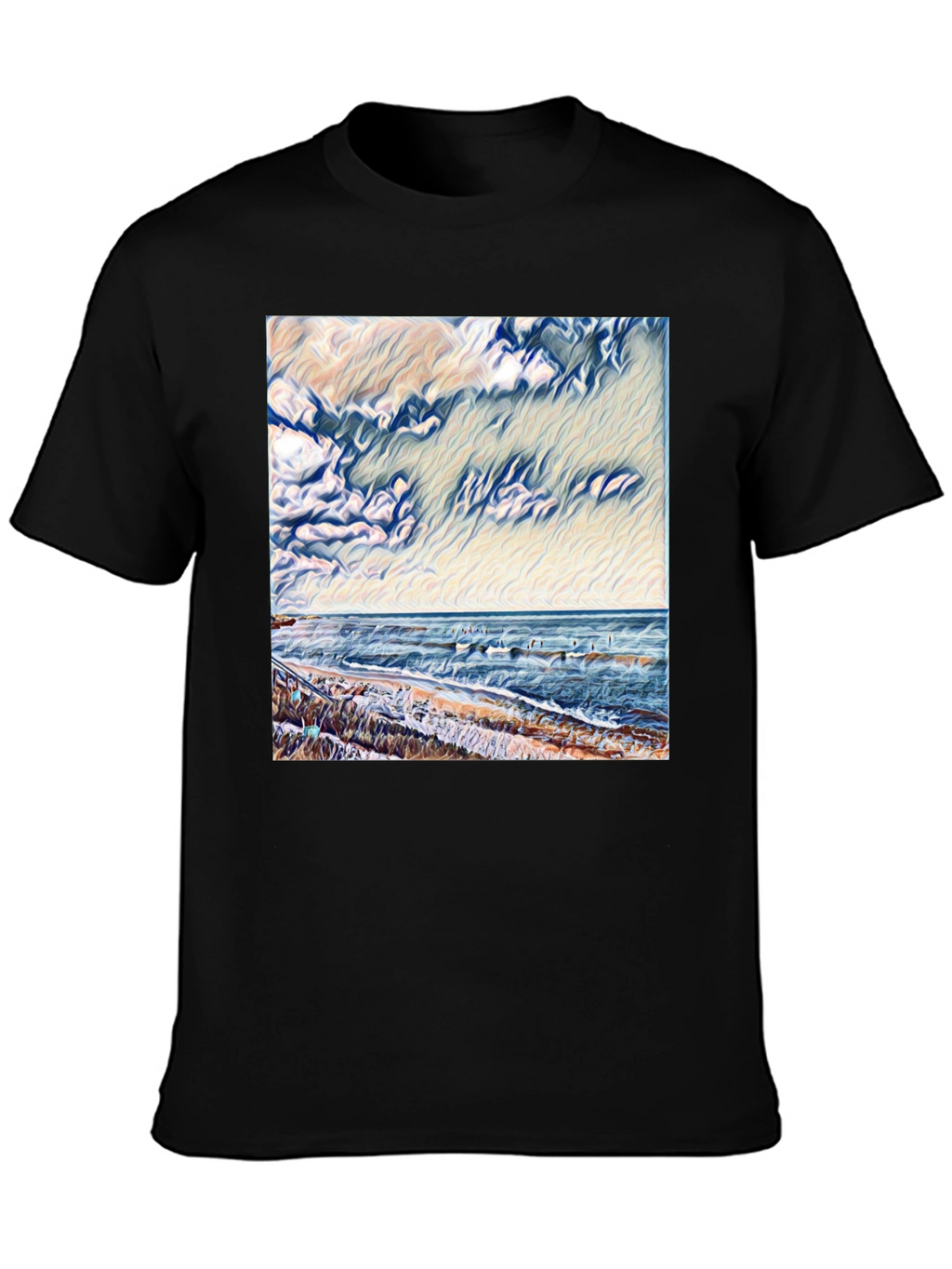 Ocean Scene Graphic Tee