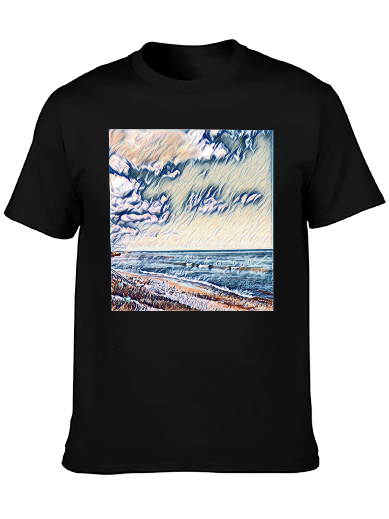 Ocean Scene Graphic Tee