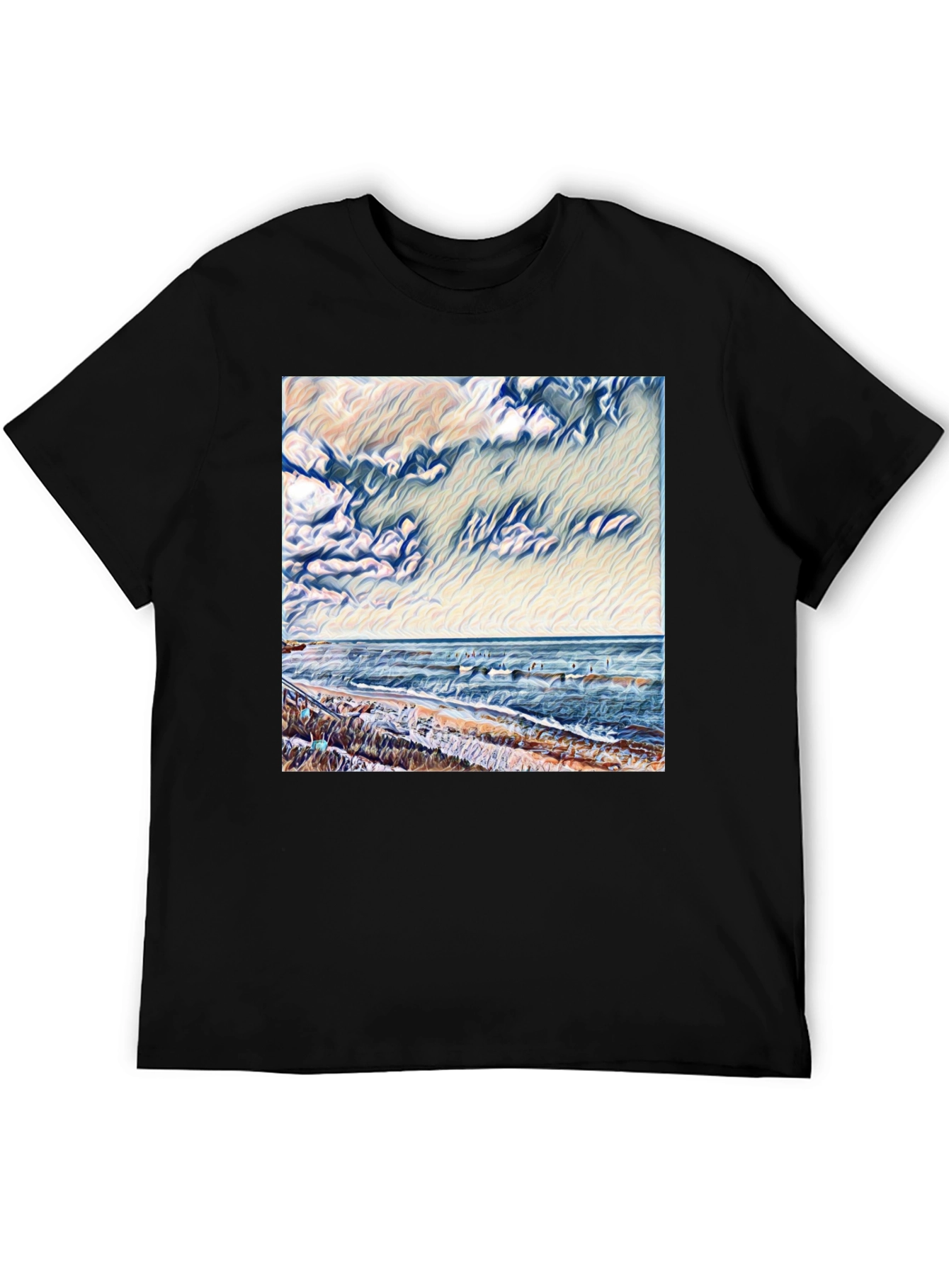 Ocean Scene Graphic Tee
