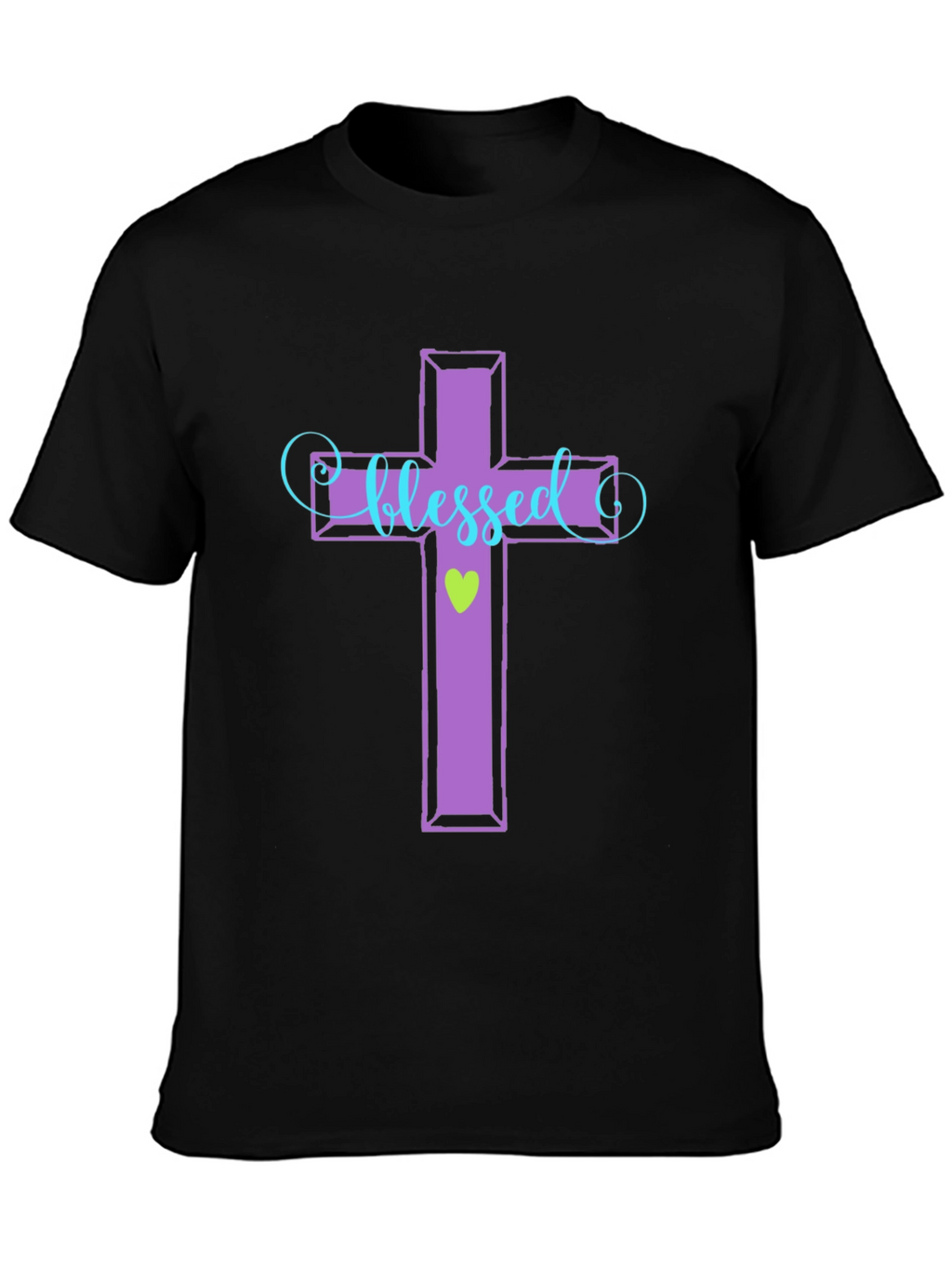 Blessed Cross Graphic T-Shirt