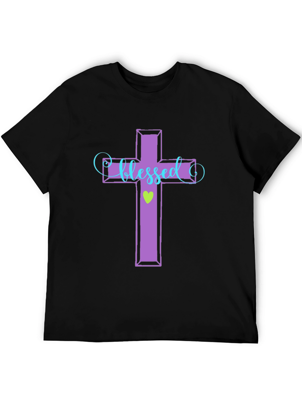 Blessed Cross Graphic T-Shirt