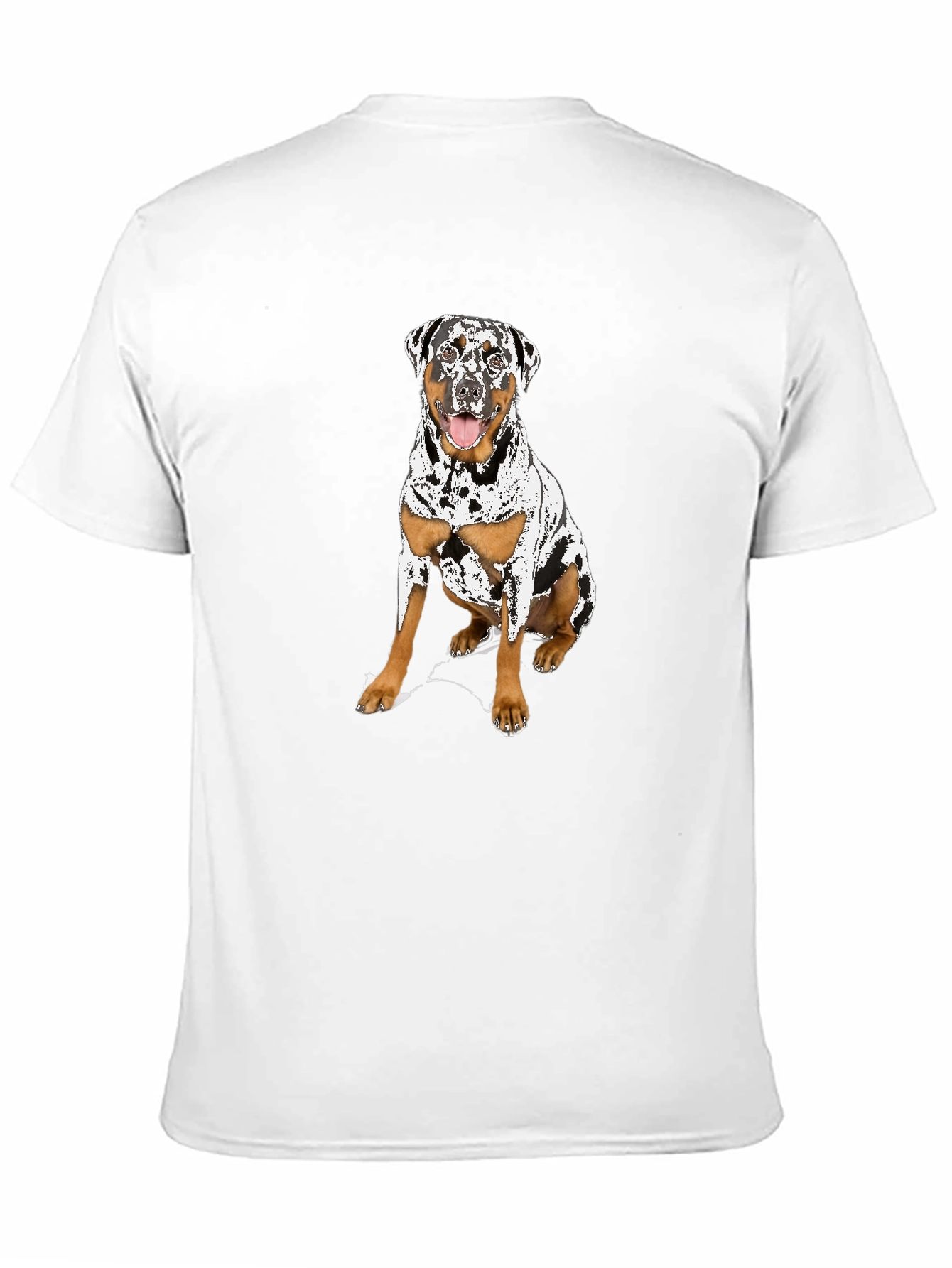 Dog Graphic T-Shirt - Black