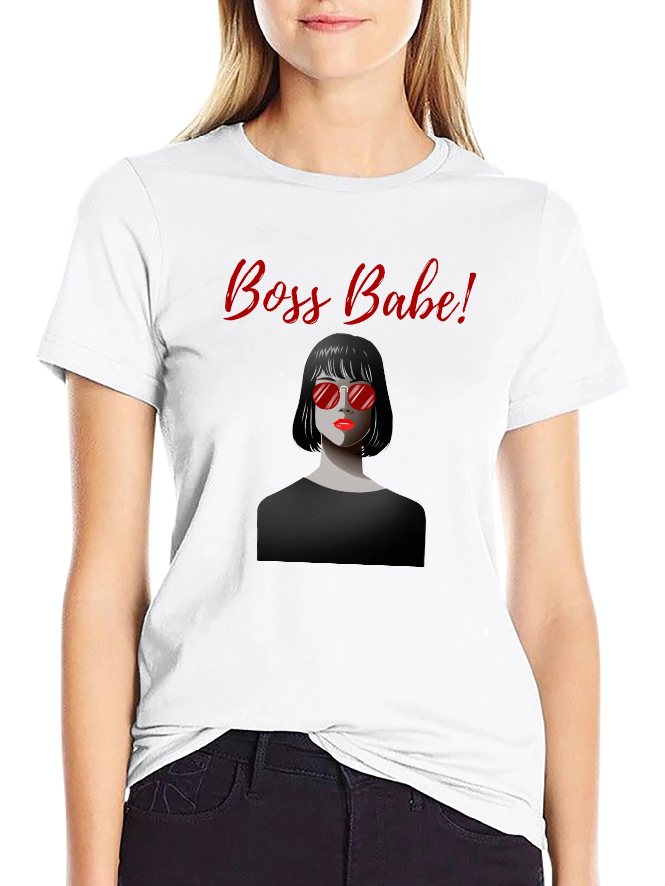 Boss Babe Graphic T-Shirt - Black