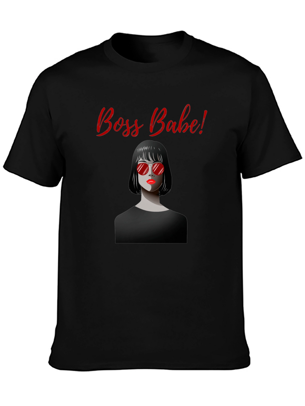 Boss Babe Graphic T-Shirt - Black