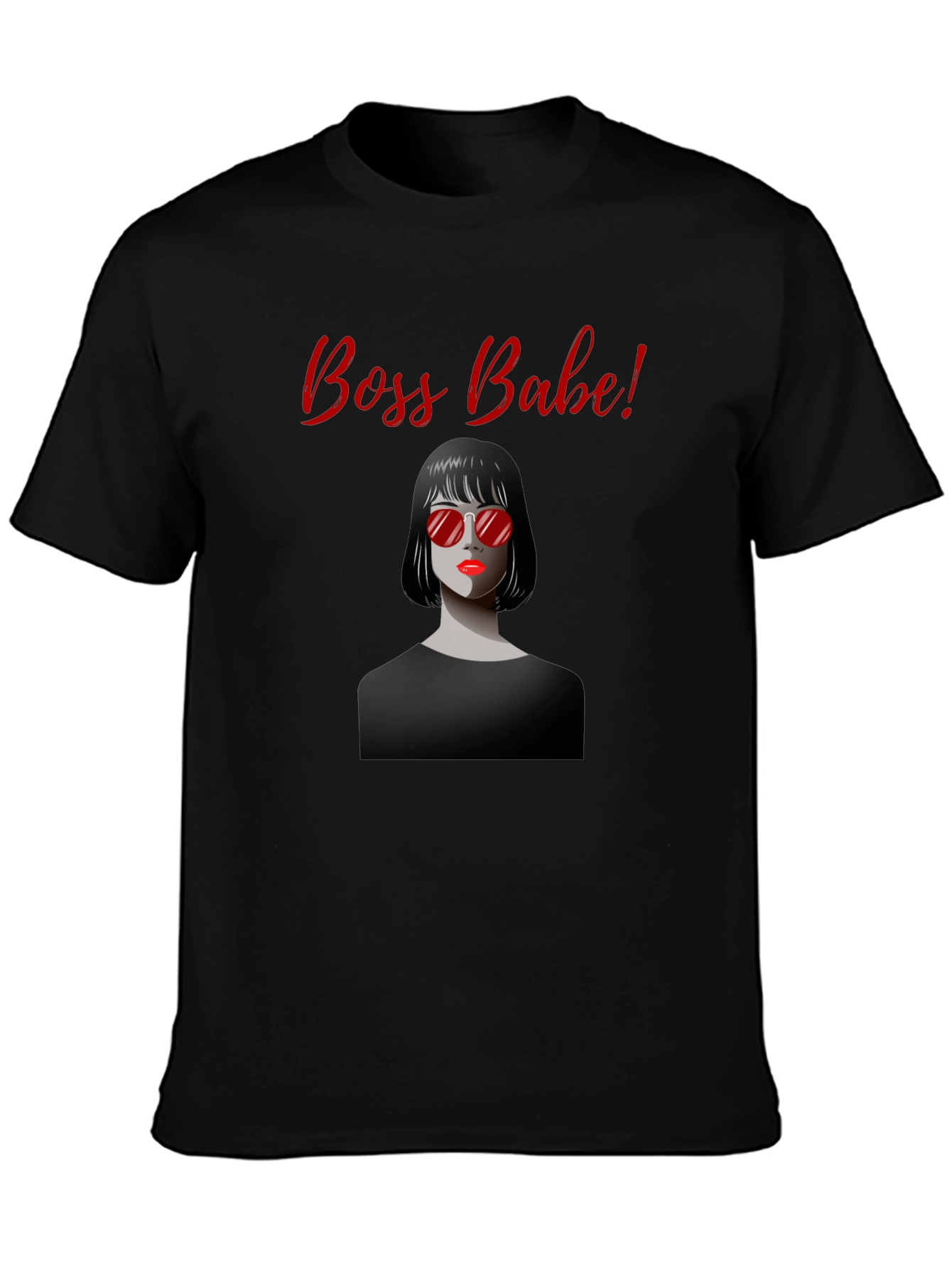 Boss Babe Graphic T-Shirt - Black