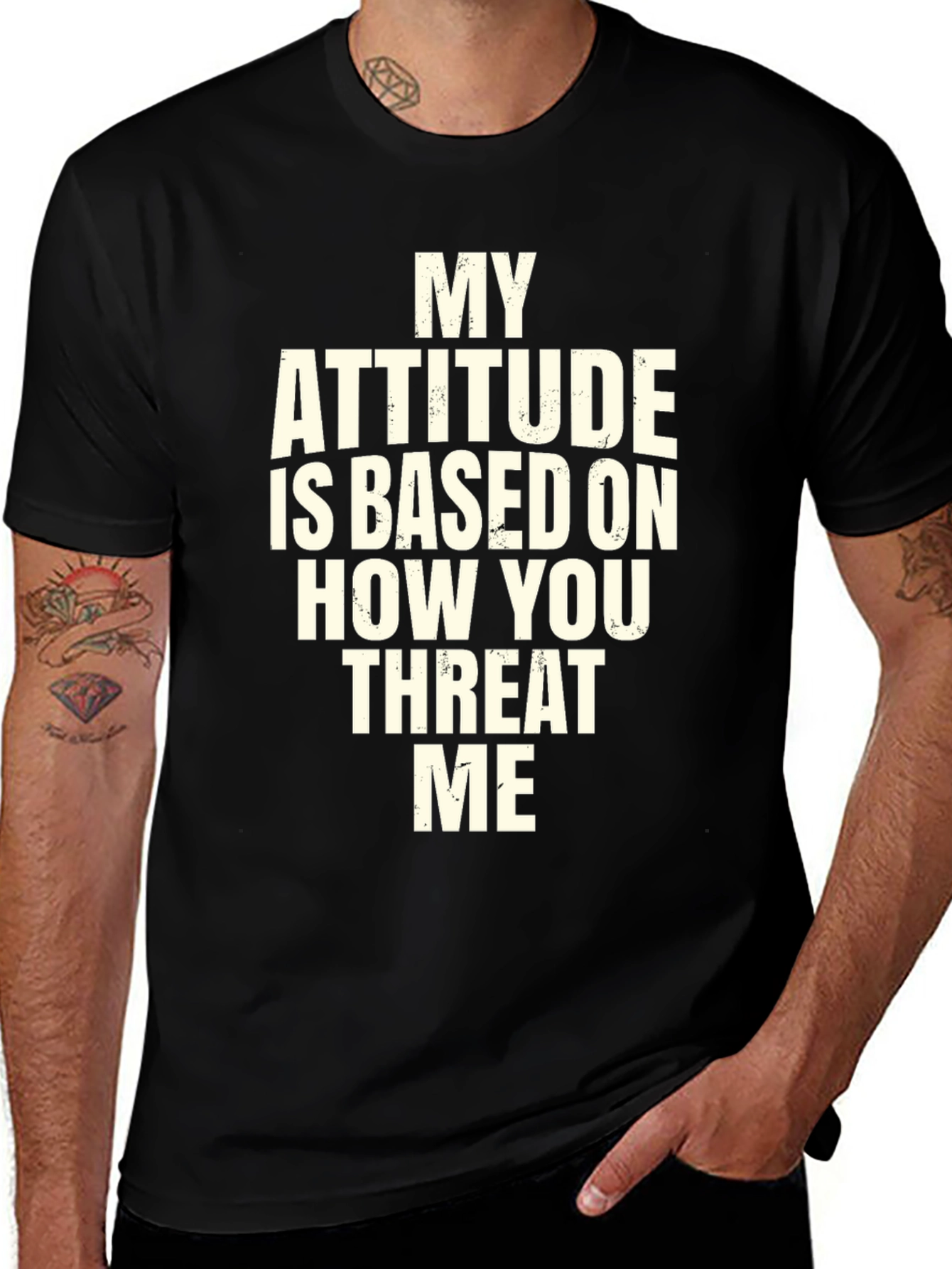 Attitude Based On Threat T-Shirt