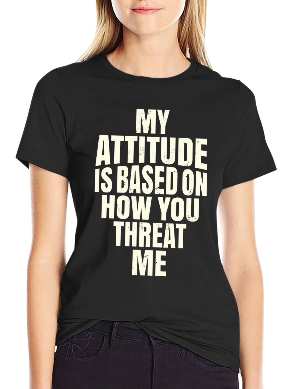 Attitude Based On Threat T-Shirt