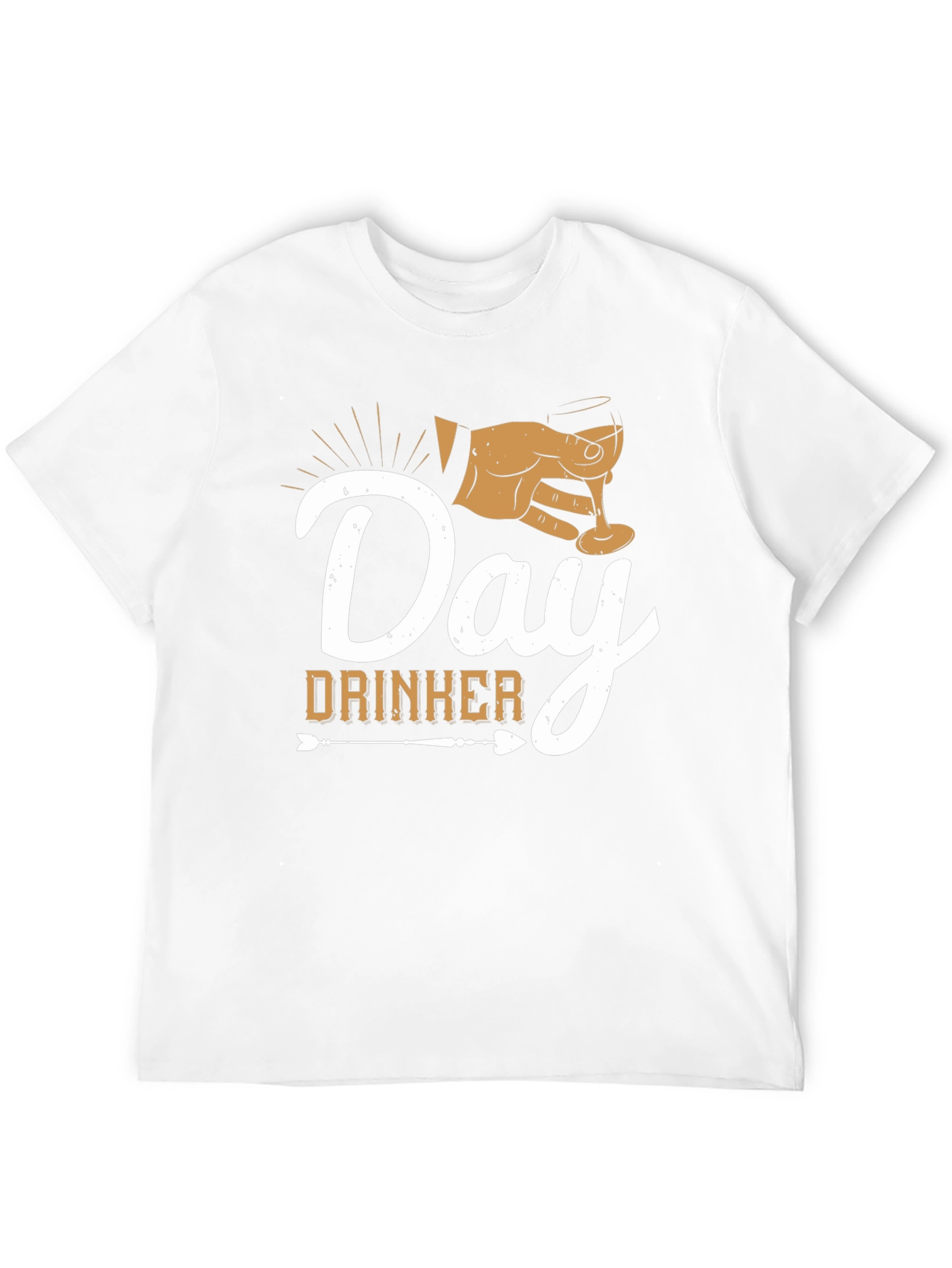Day Drinker Graphic Tee - Black Casual T-Shirt