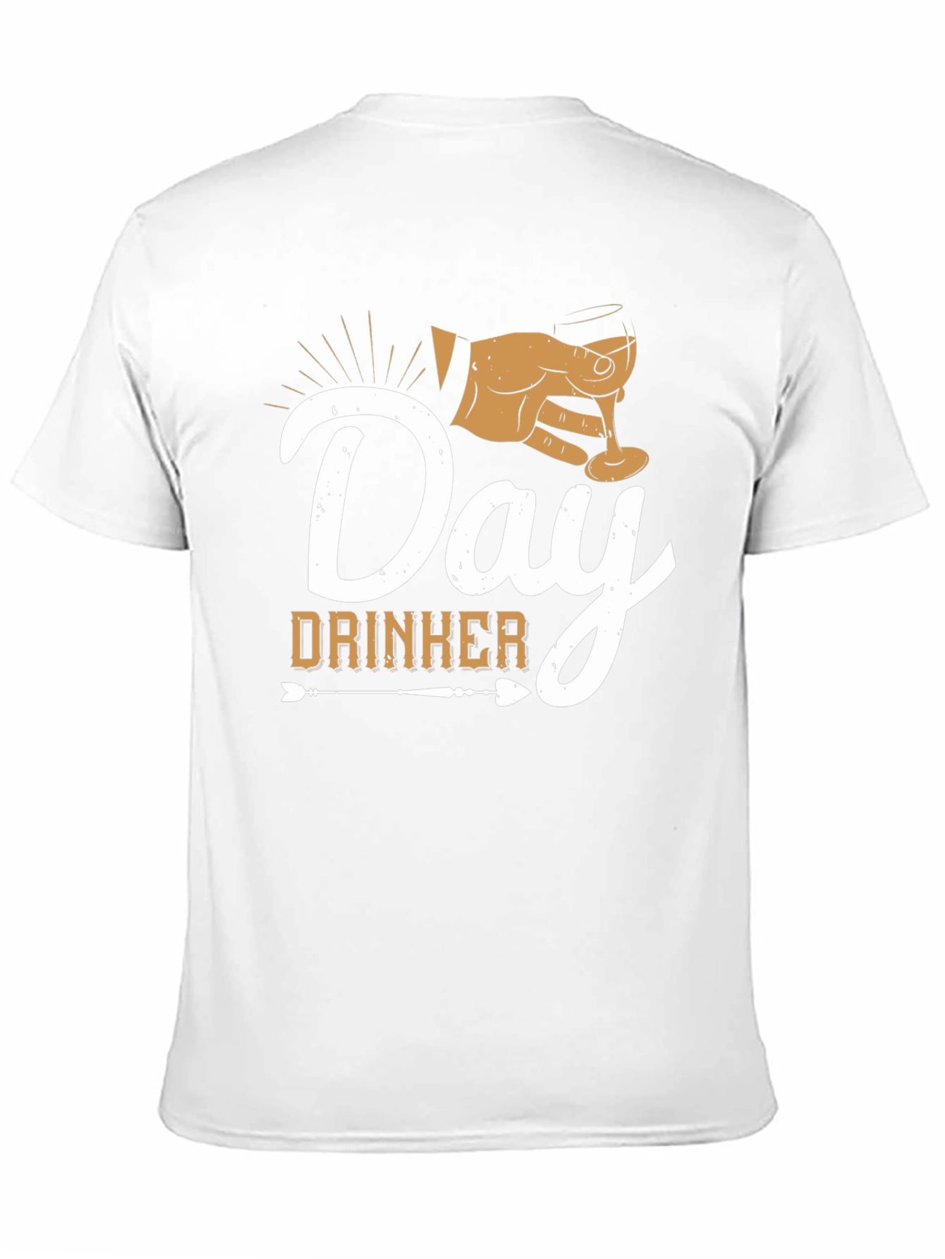 Day Drinker Graphic Tee - Black Casual T-Shirt