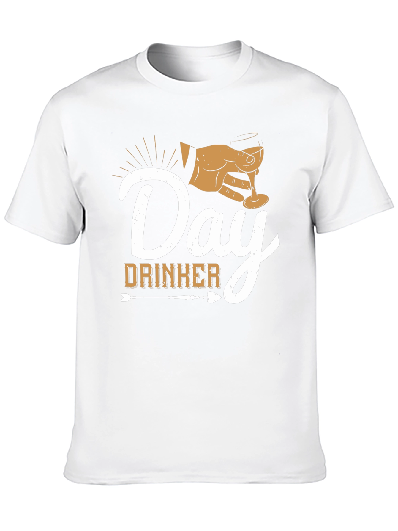Day Drinker Graphic Tee - Black Casual T-Shirt