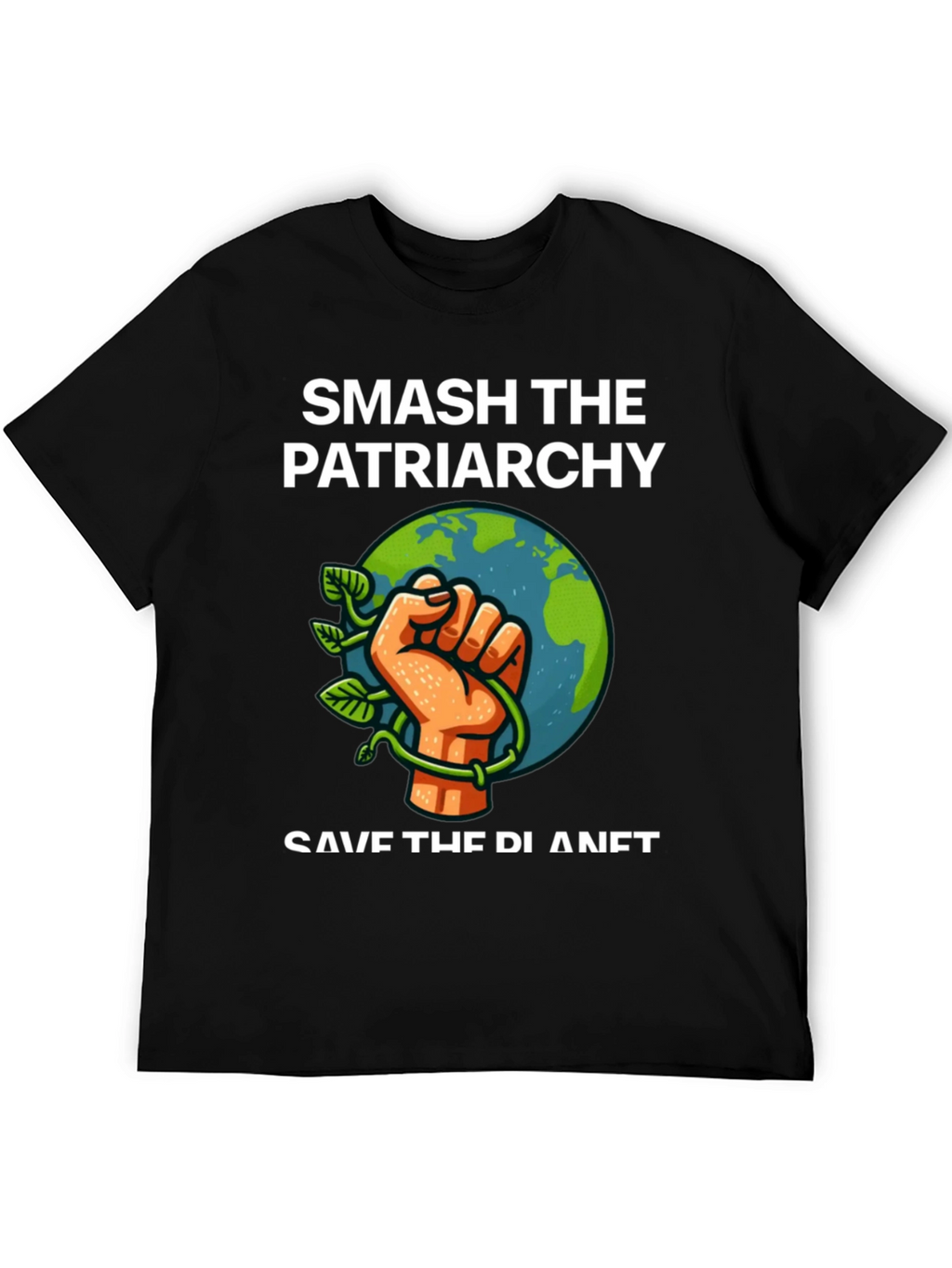 Smash Patriarchy Save Planet Graphic Tee