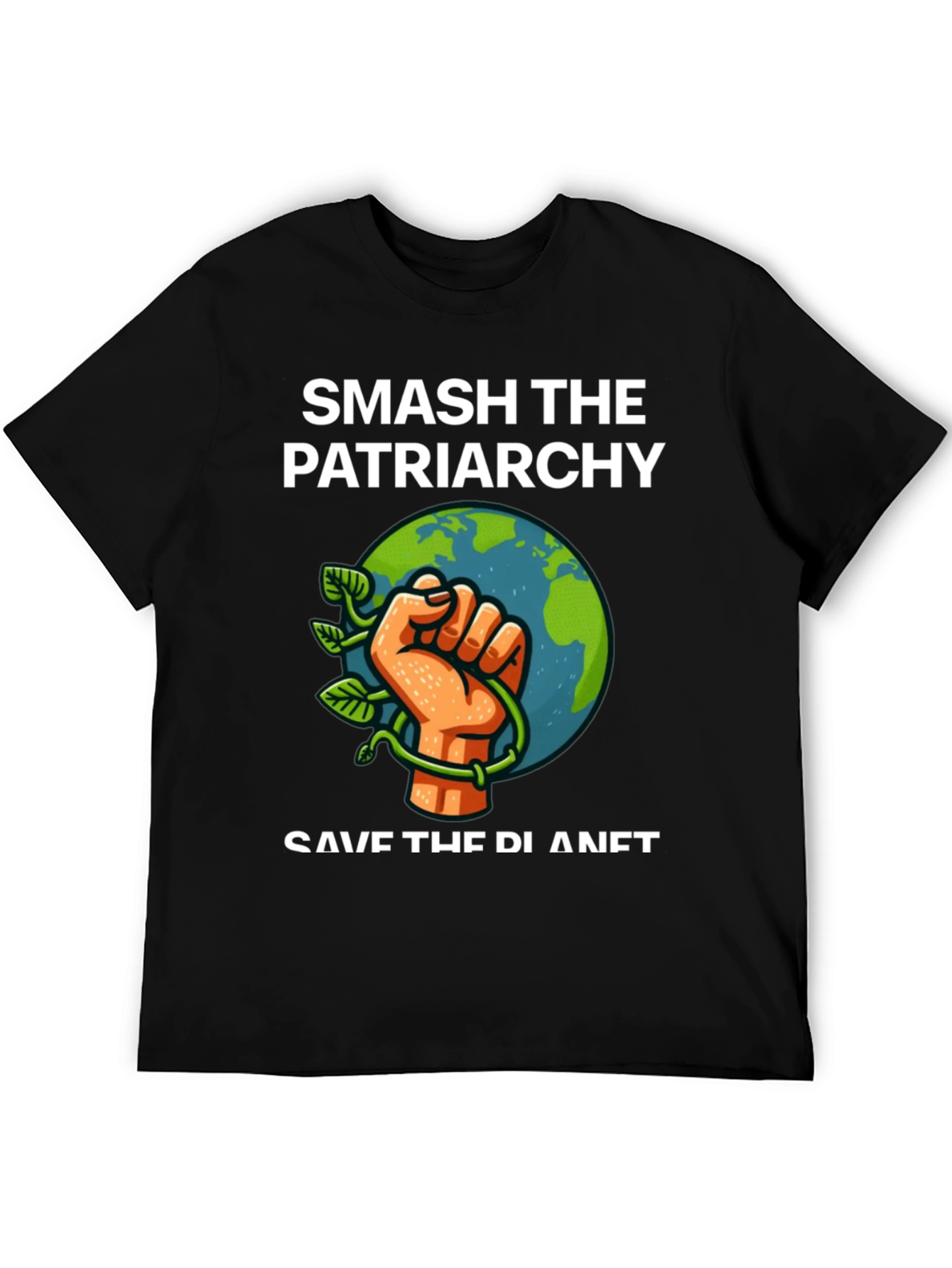 Smash Patriarchy Save Planet Graphic Tee
