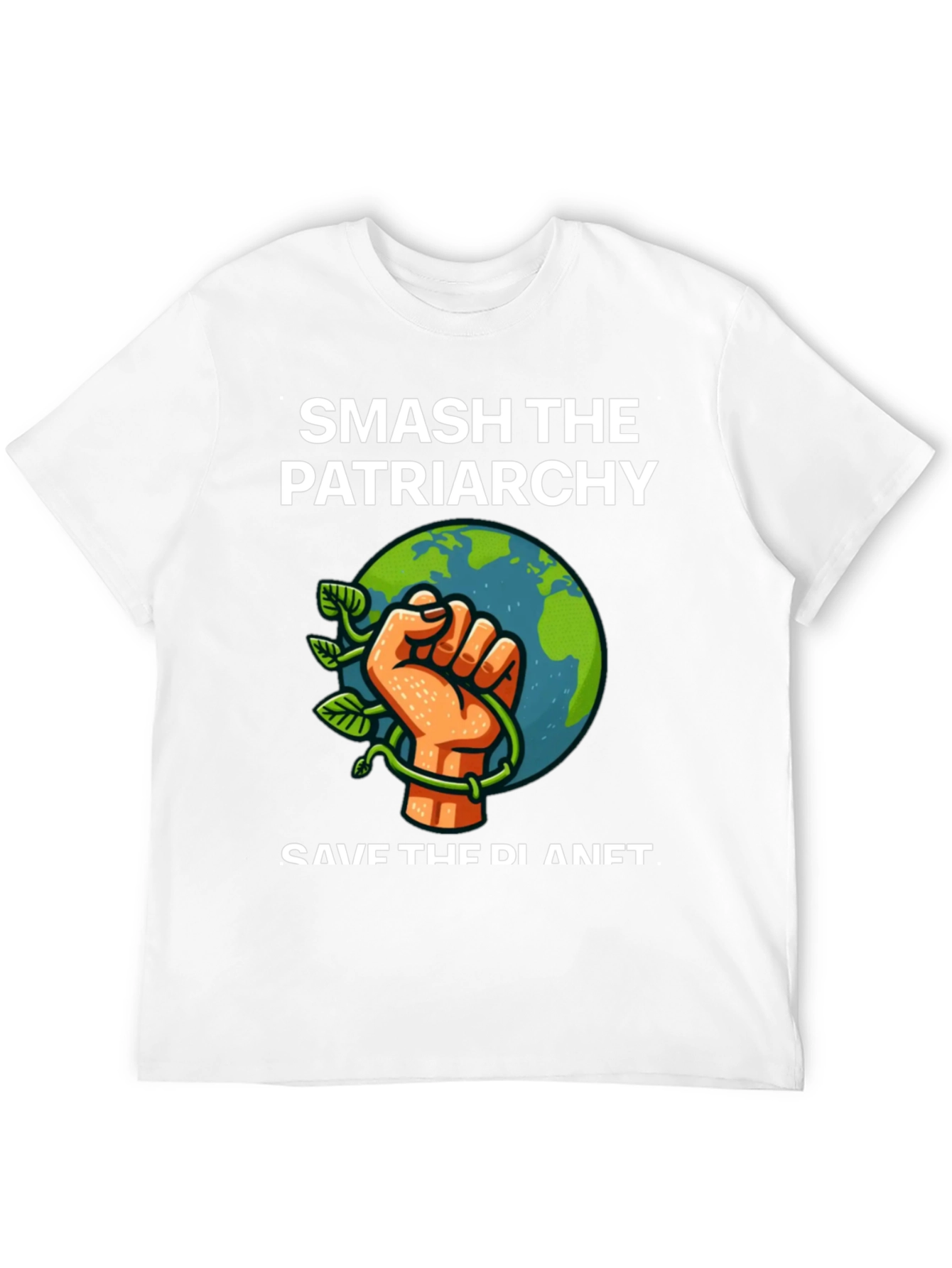 Smash Patriarchy Save Planet Graphic Tee