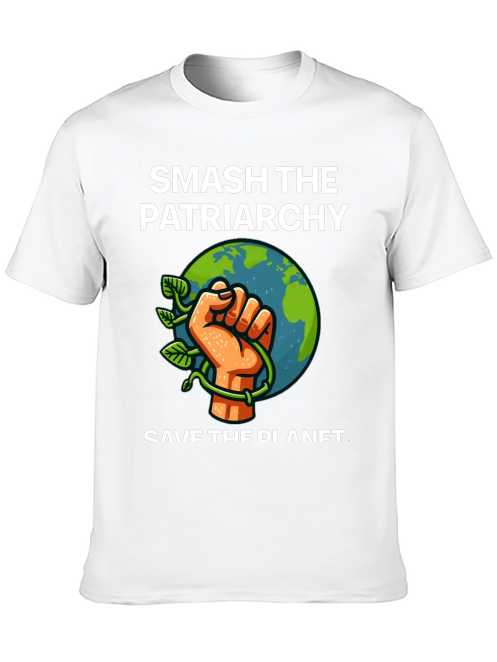 Smash Patriarchy Save Planet Graphic Tee