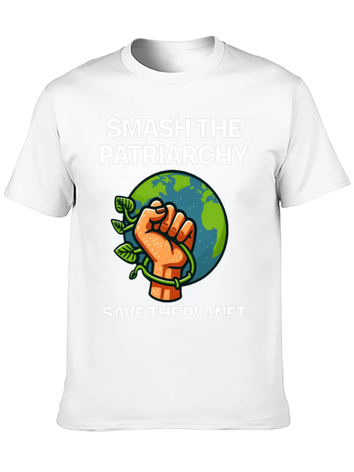 Smash Patriarchy Save Planet Graphic Tee