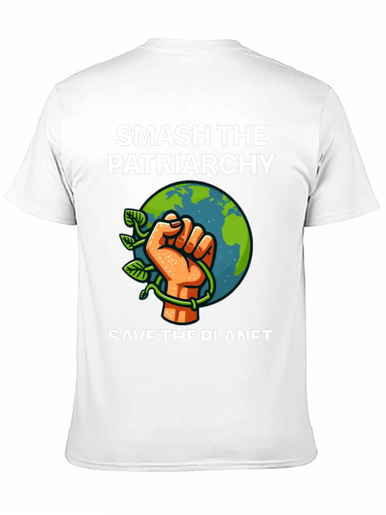 Smash Patriarchy Save Planet Graphic Tee