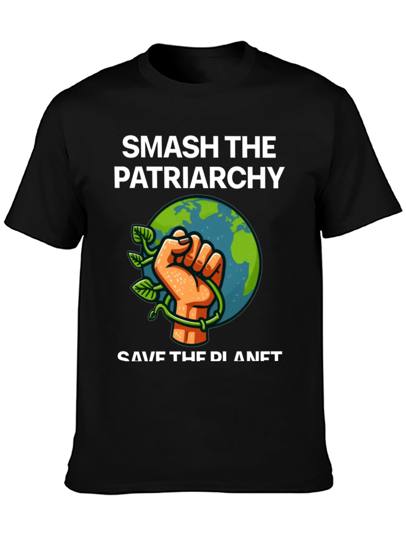 Smash Patriarchy Save Planet Graphic Tee