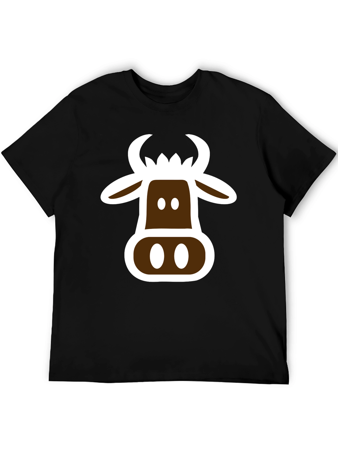 Cow Graphic T-Shirt - Novelty Tee