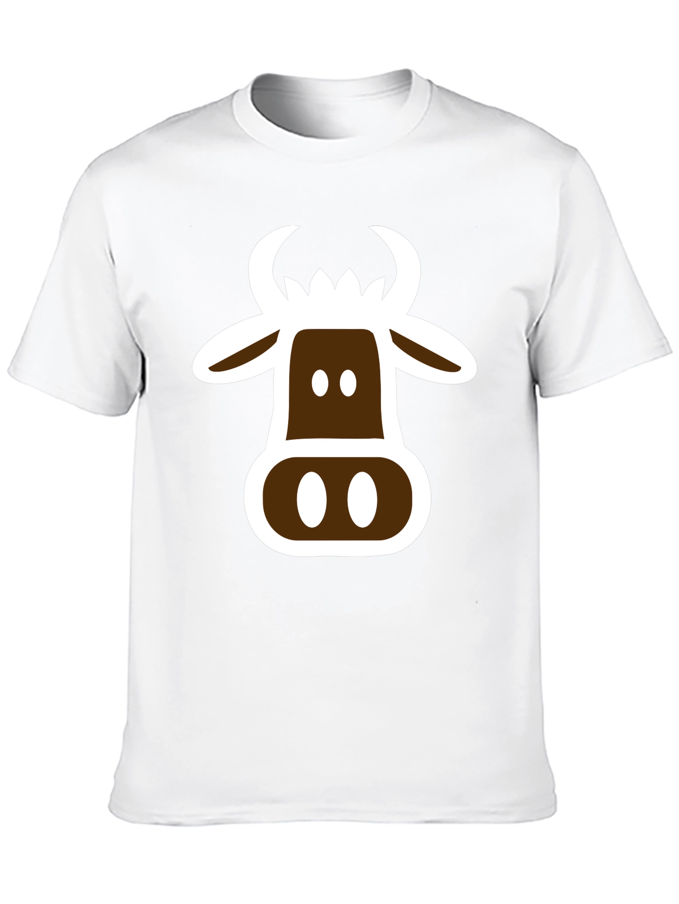 Cow Graphic T-Shirt - Novelty Tee