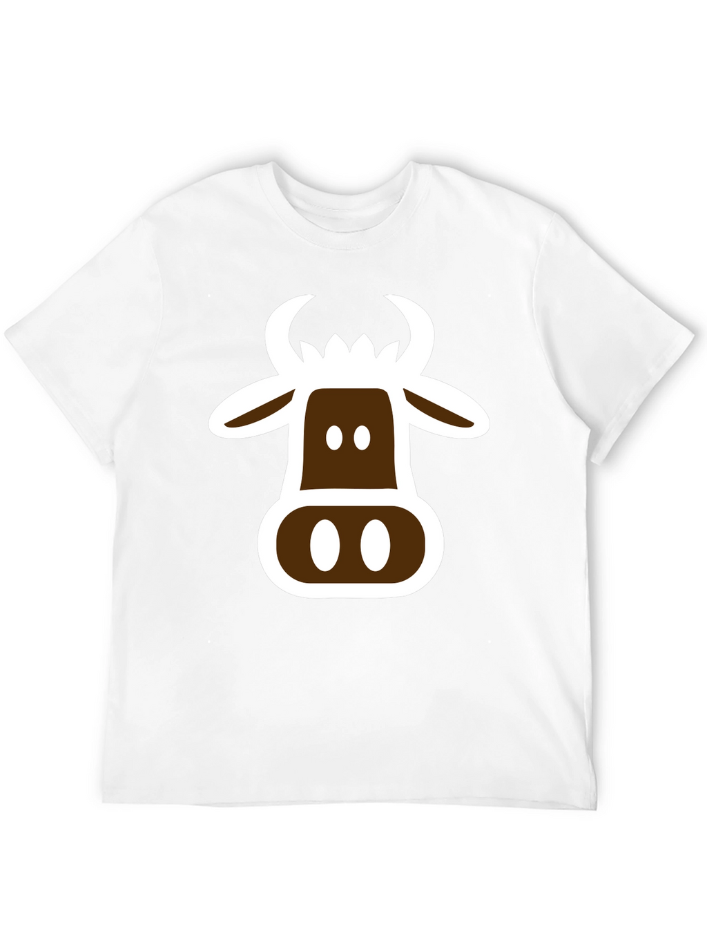Cow Graphic T-Shirt - Novelty Tee