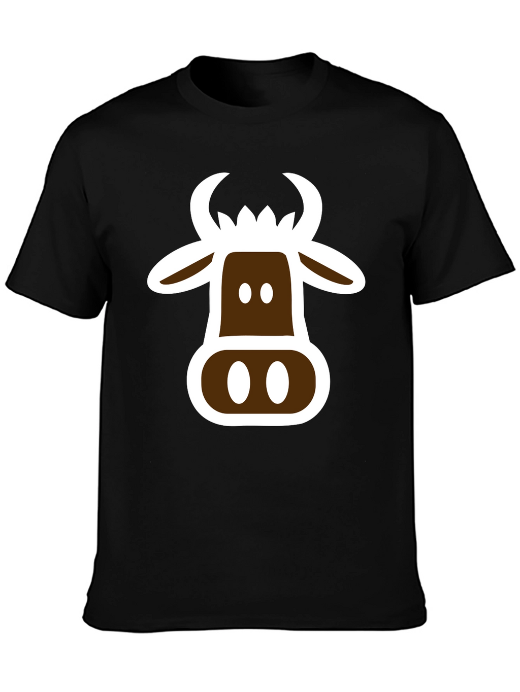 Cow Graphic T-Shirt - Novelty Tee