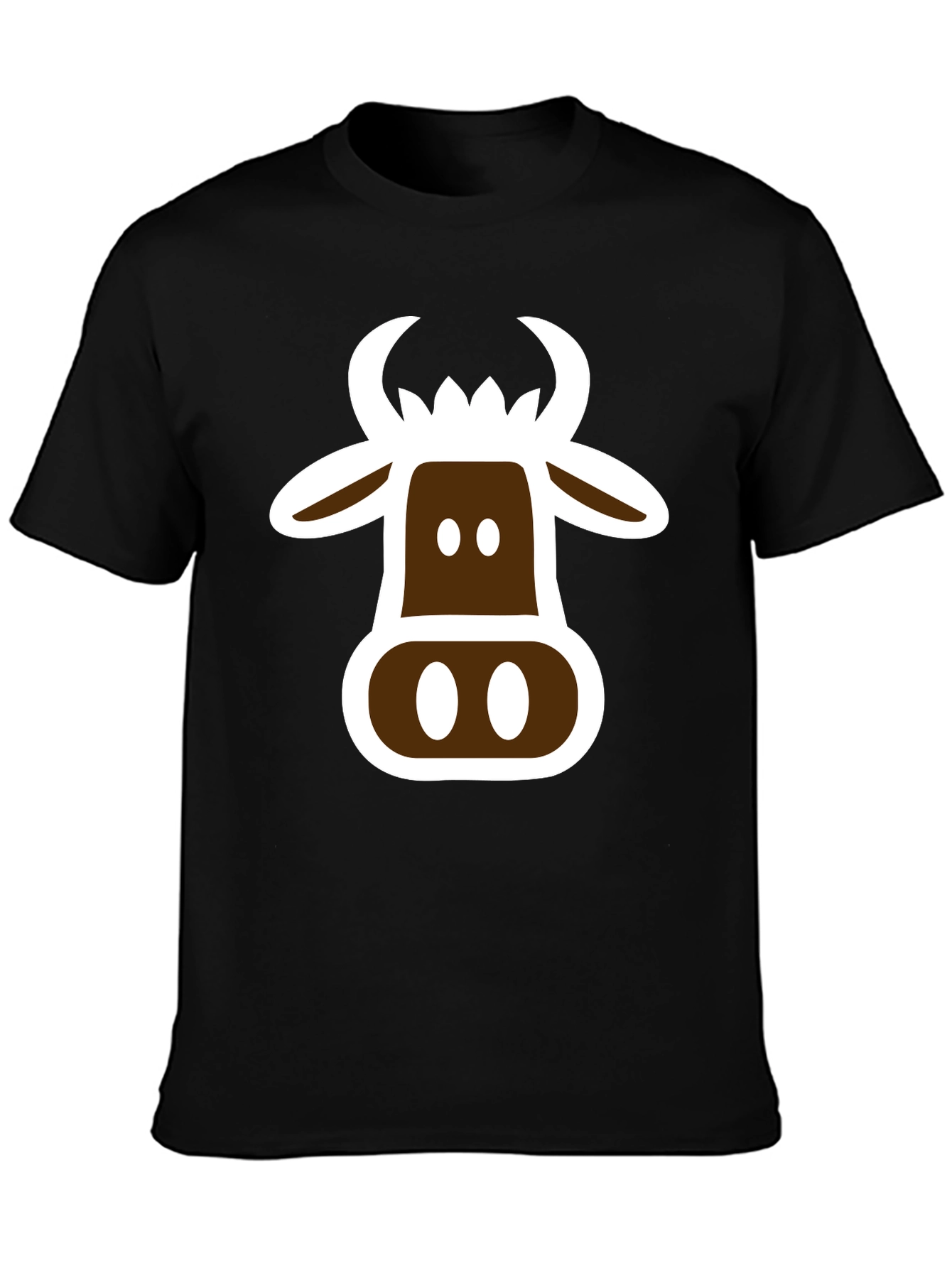 Cow Graphic T-Shirt - Novelty Tee