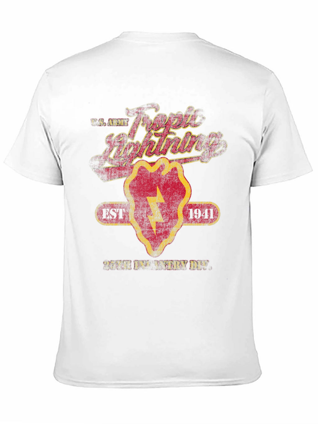 25th Infantry Division Tropic Lightning Graphic T-Shirt