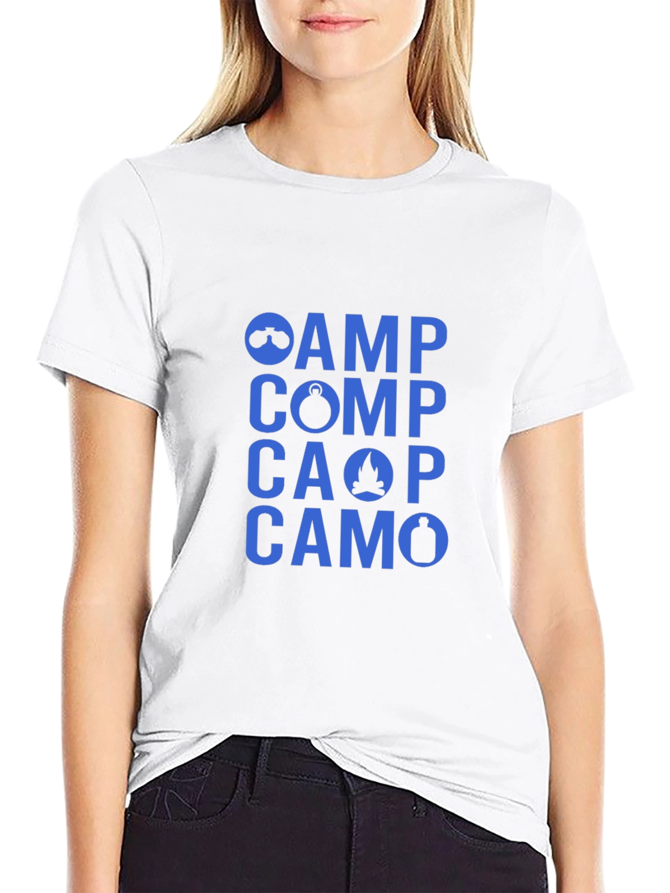Camping Adventure Tee - Camp Comp CAOP CAMO