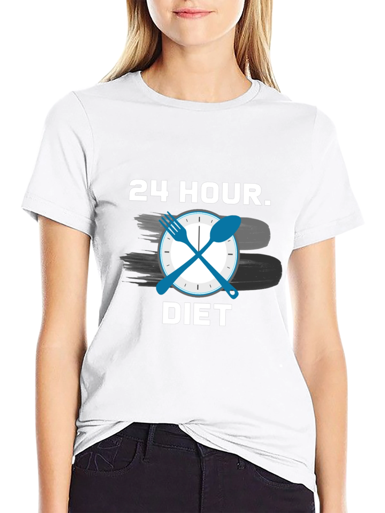 24 Hour Diet Graphic T-Shirt - Unisex