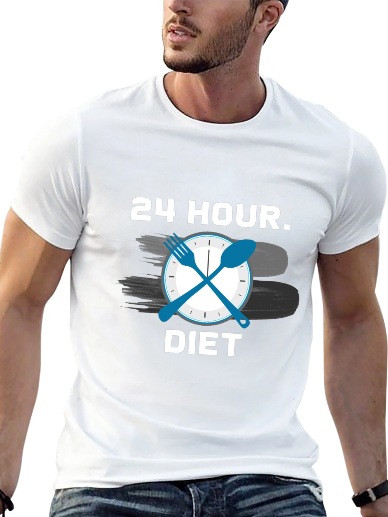 24 Hour Diet Graphic T-Shirt - Unisex