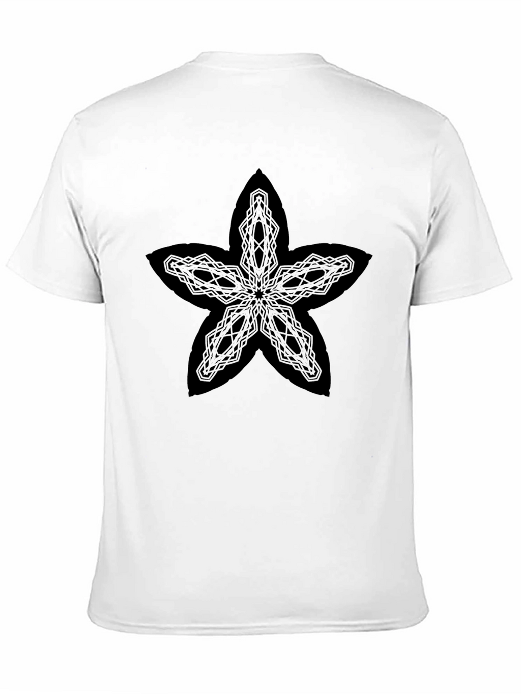 Black Starfish Graphic Tee - Casual Style