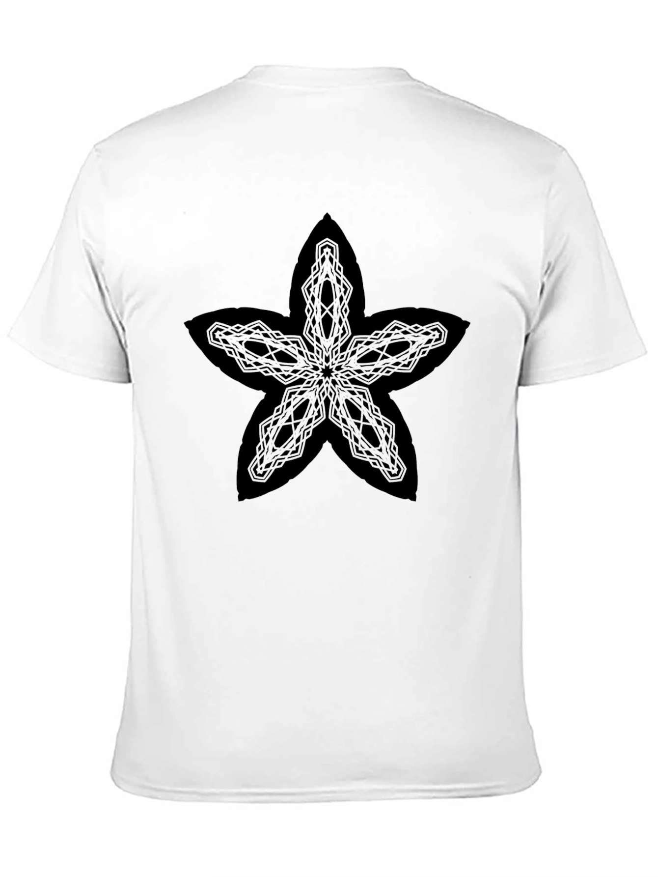 Black Starfish Graphic Tee - Casual Style