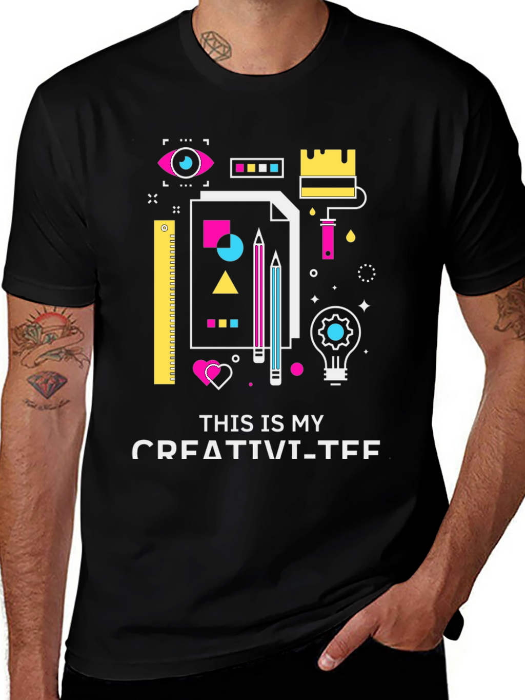 Creative Tee Graphic T-Shirt