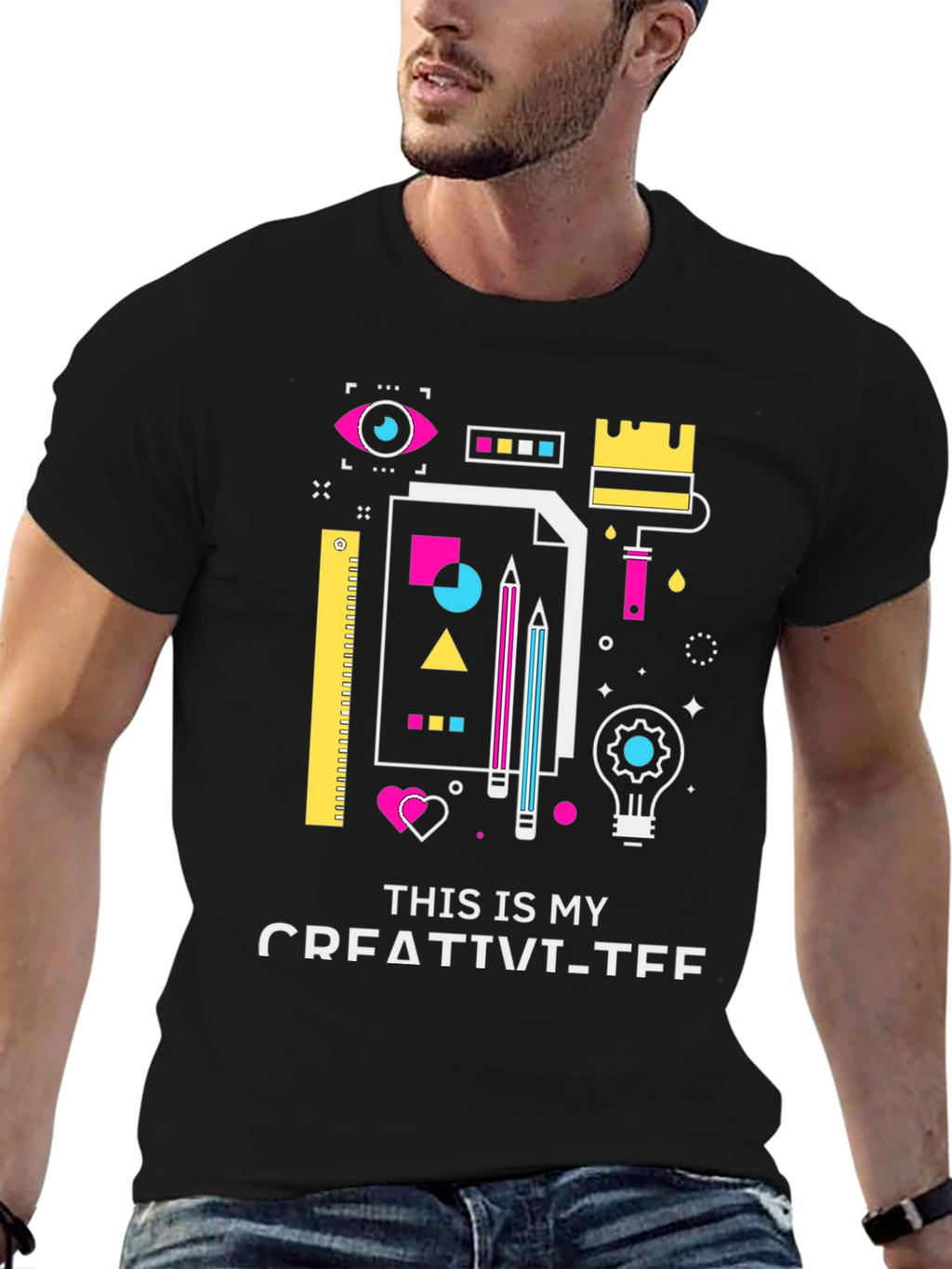 Creative Tee Graphic T-Shirt