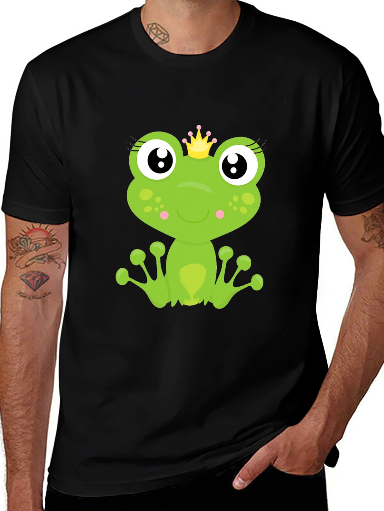 Cute Frog Prince T-Shirt - Fun Casual Wear