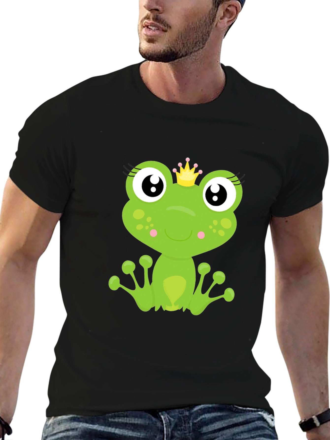 Cute Frog Prince T-Shirt - Fun Casual Wear