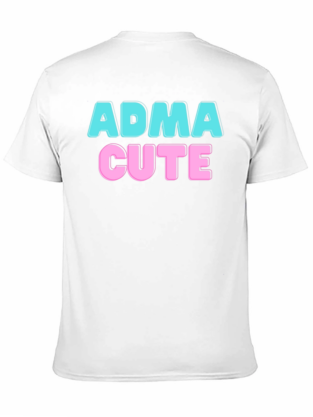 ADMA Cute Graphic Tee - Black T-Shirt