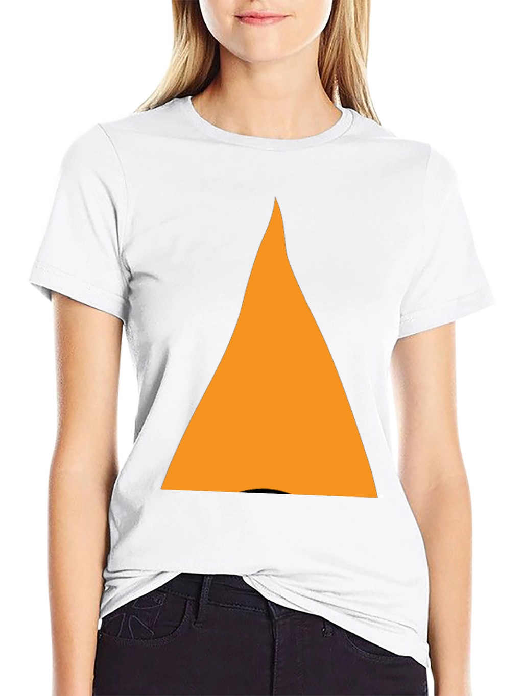 Bold Triangle Graphic Tee - Casual Style
