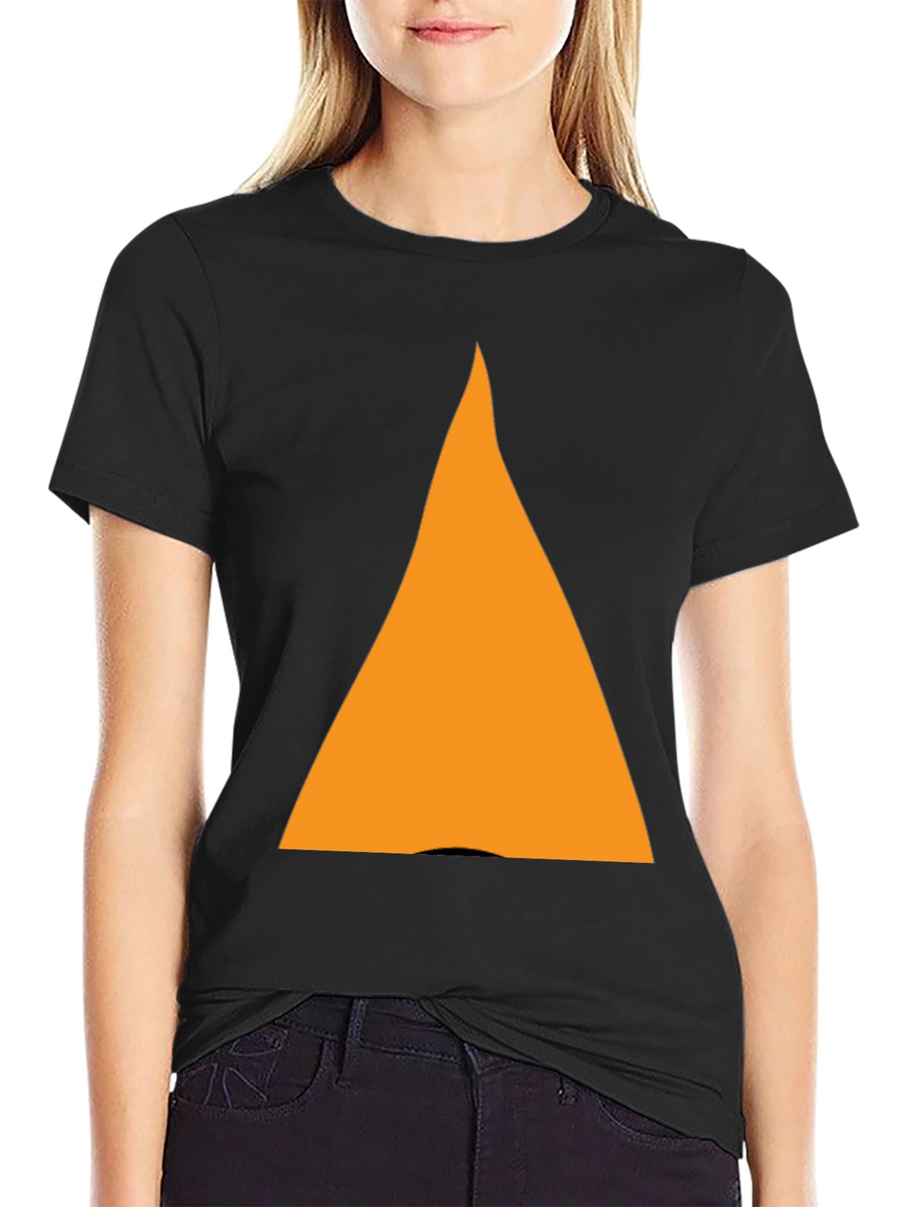Bold Triangle Graphic Tee - Casual Style