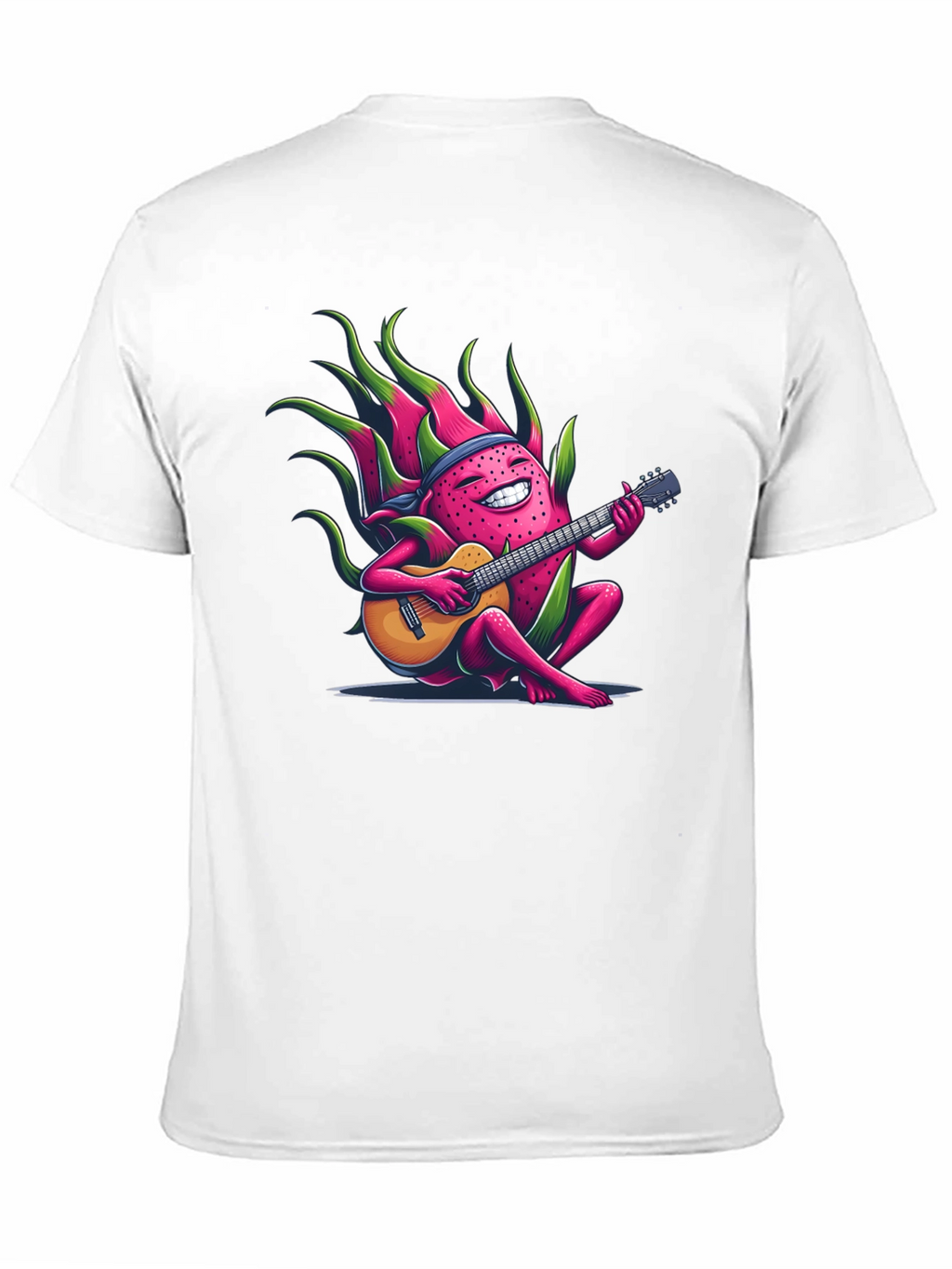 Dragon Fruit Guitarist Black T-Shirt