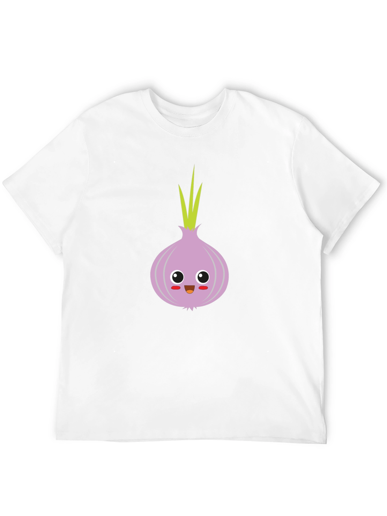 Cute Onion Cartoon T-Shirt - Fun & Unique Design