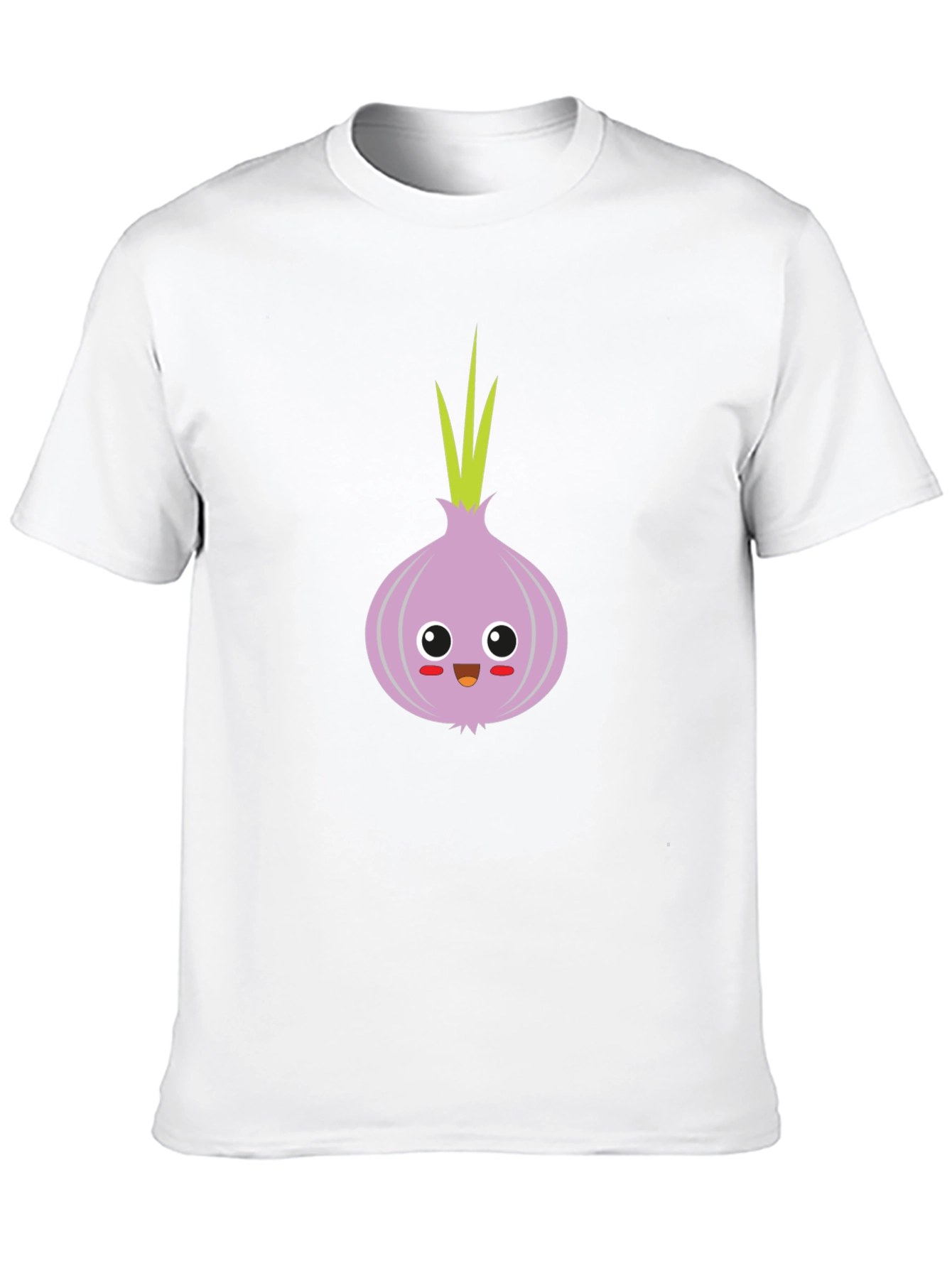 Cute Onion Cartoon T-Shirt - Fun & Unique Design