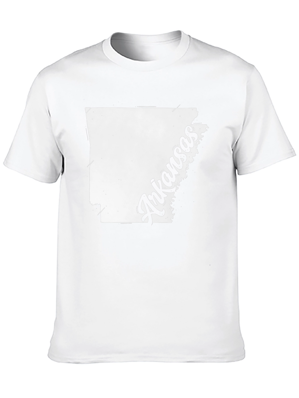 Arkansas State Map T-Shirt