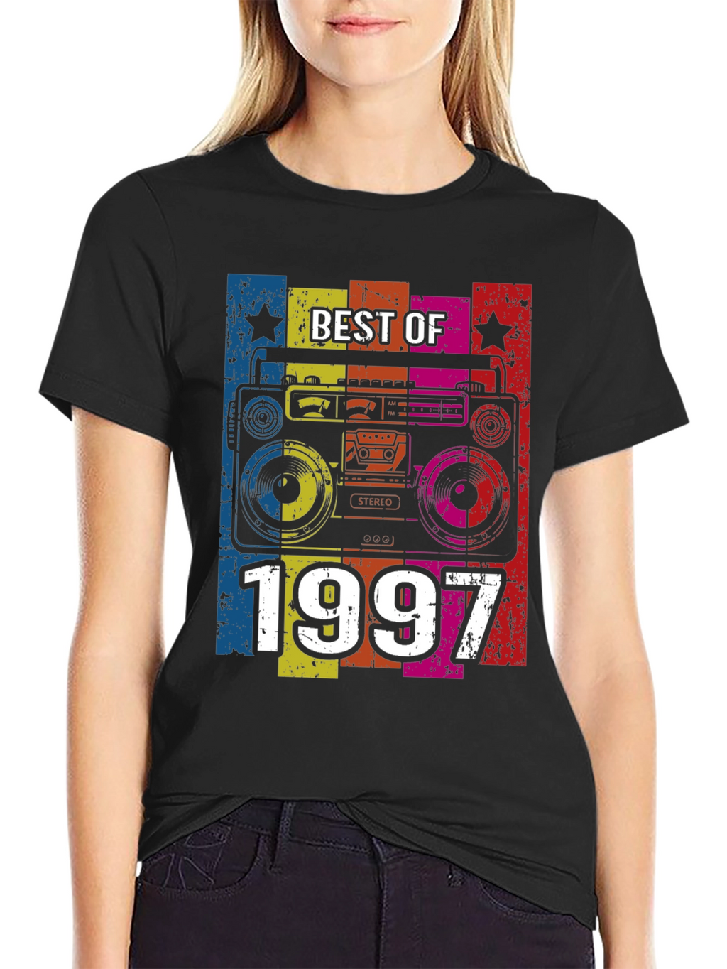 Best of 1997 Retro Boombox Graphic Tee