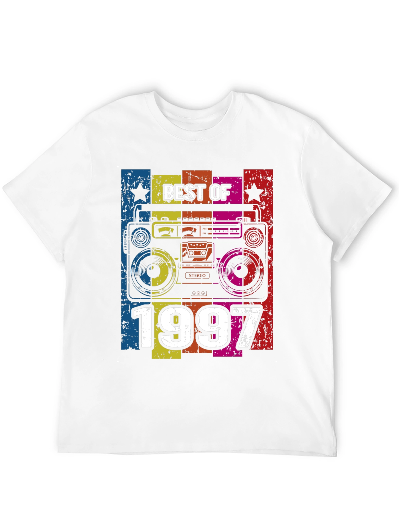 Best of 1997 Retro Boombox Graphic Tee