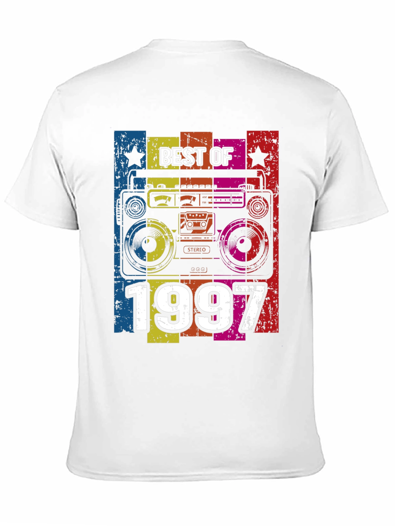 Best of 1997 Retro Boombox Graphic Tee