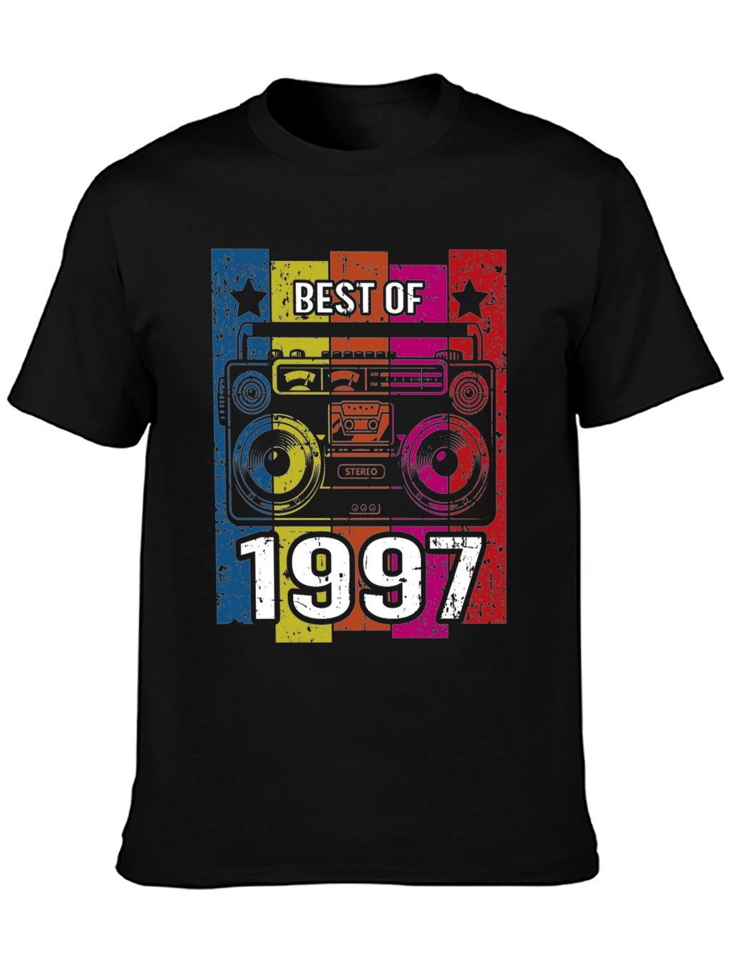 Best of 1997 Retro Boombox Graphic Tee