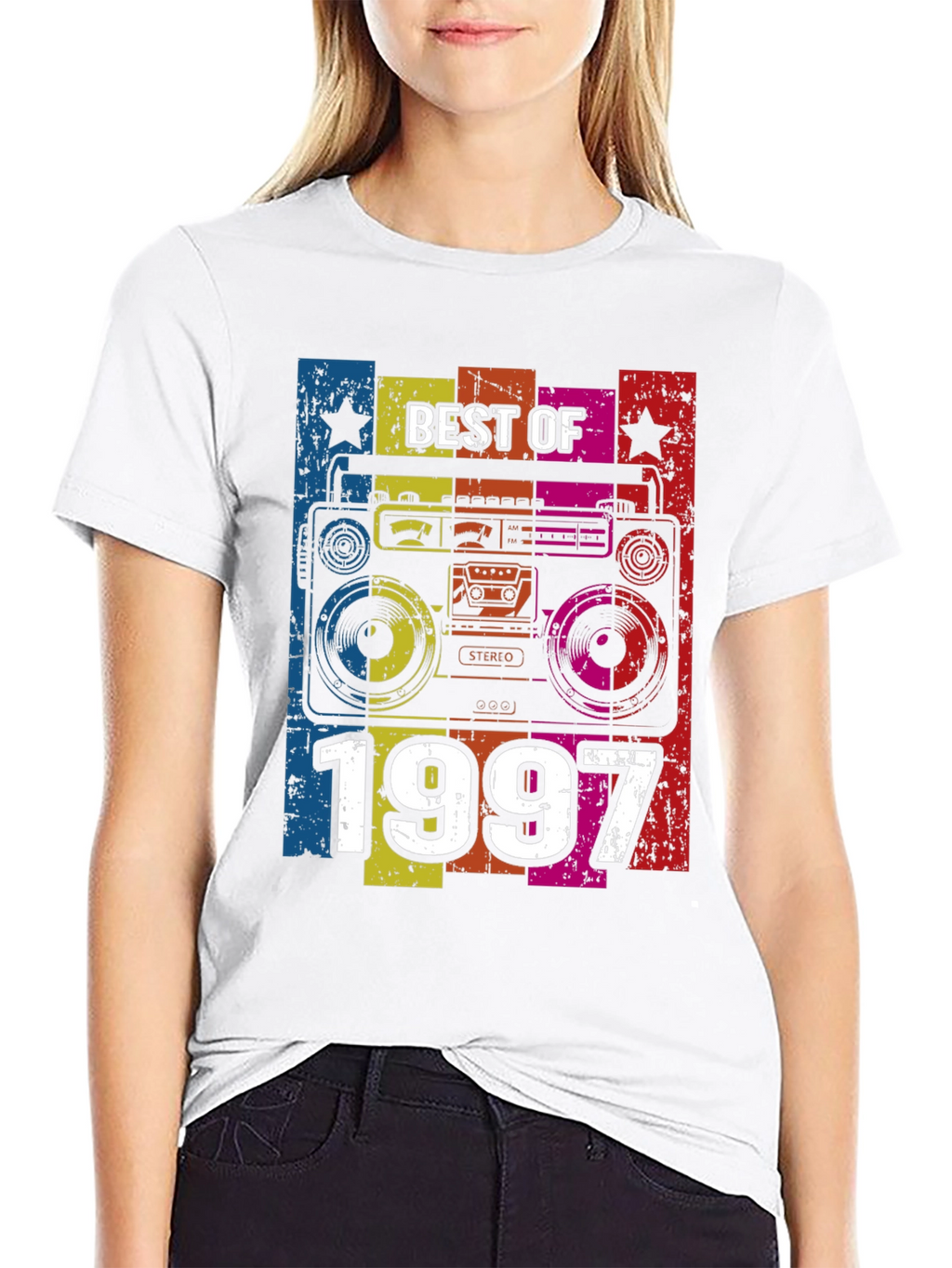 Best of 1997 Retro Boombox Graphic Tee
