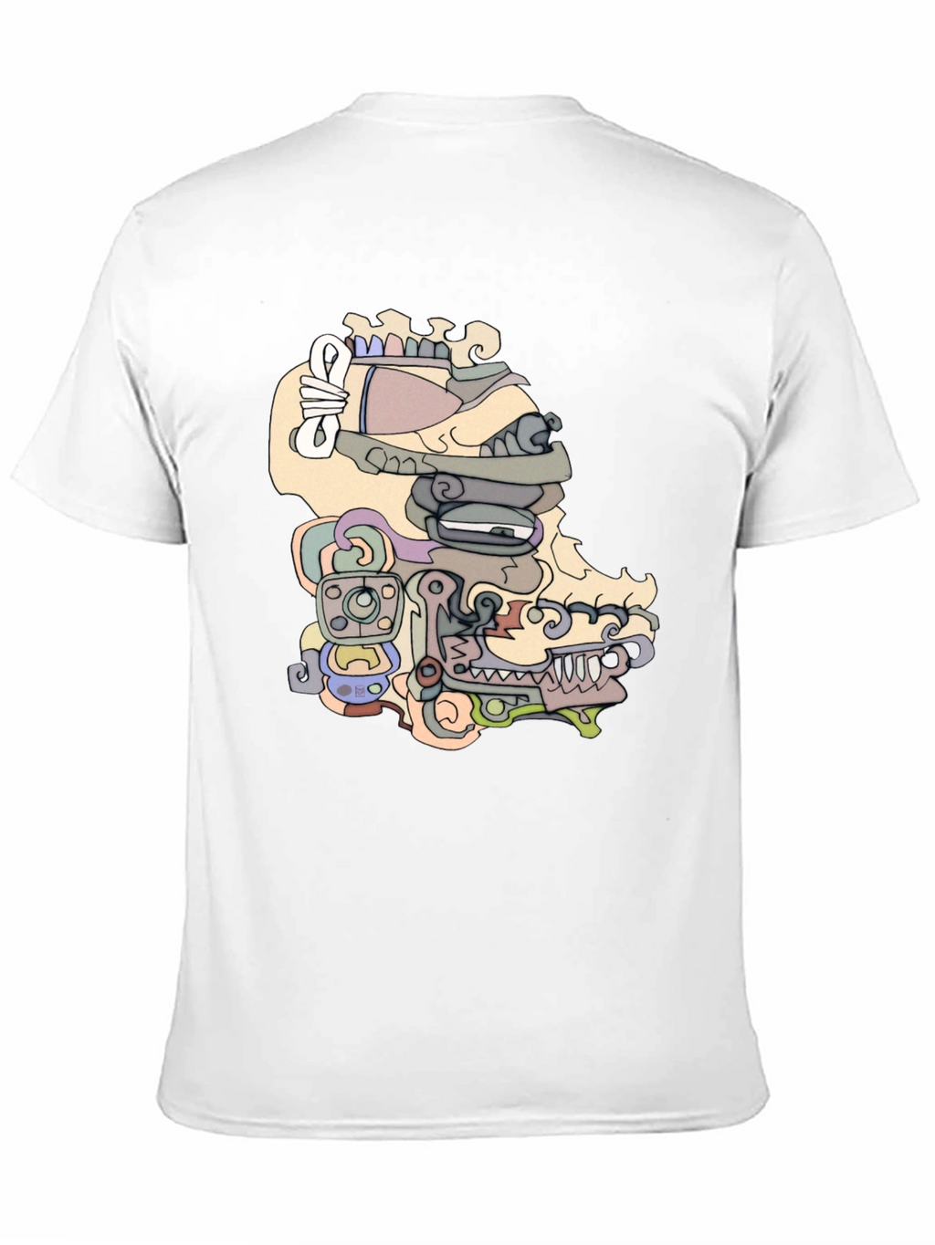 Unique Graphic Tee - Abstract Design