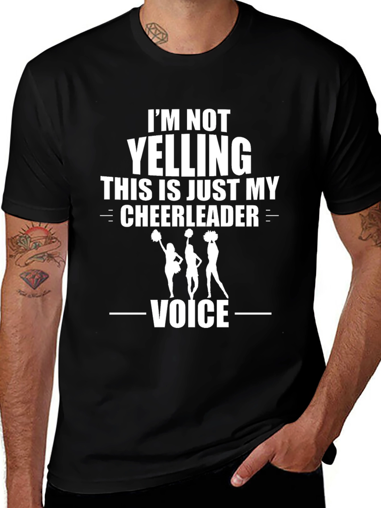 Cheerleader Voice Graphic Tee - Unisex